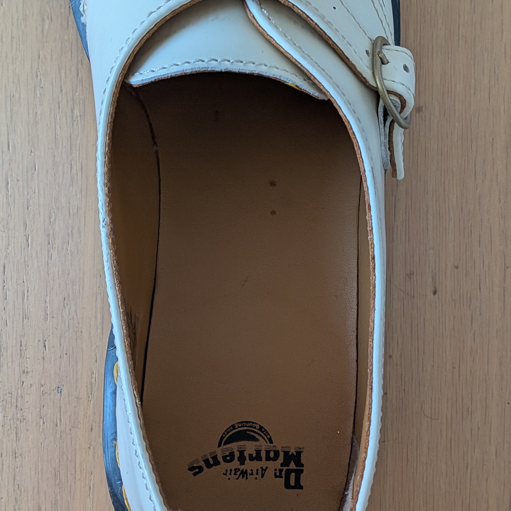 White Dr. Martens Agnes - Picture 7 of 8